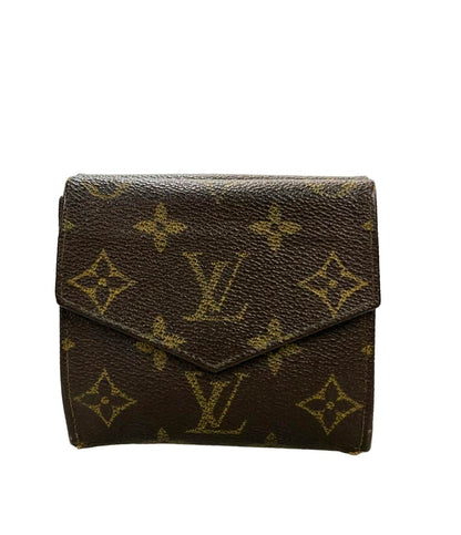 LOUIS VUITTON ダブルホック 二つ折り財布 モノグラム ポルトモネ ビエ M61660 レディース ルイ・ヴィトン