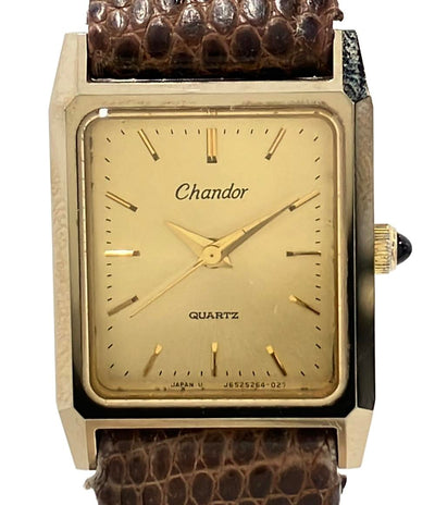 オリエント 腕時計 シャンドール クオーツ ゴールド J65526-41 レディース ORIENT