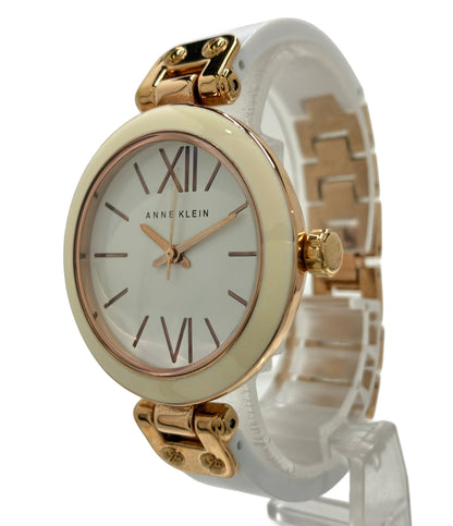 ANNE KLEIN 腕時計 クオーツ ホワイト レディース アンクライン