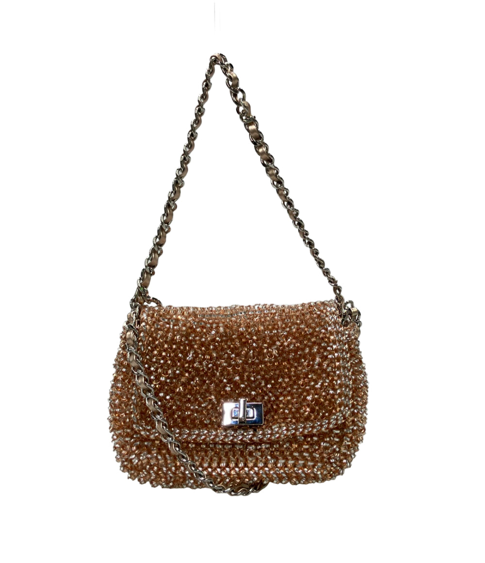 美品 ANTEPRIMA ハンドバッグ ショルダーバッグ ワイヤーバッグ 2WAY 斜め掛け レディース アンテプリマ