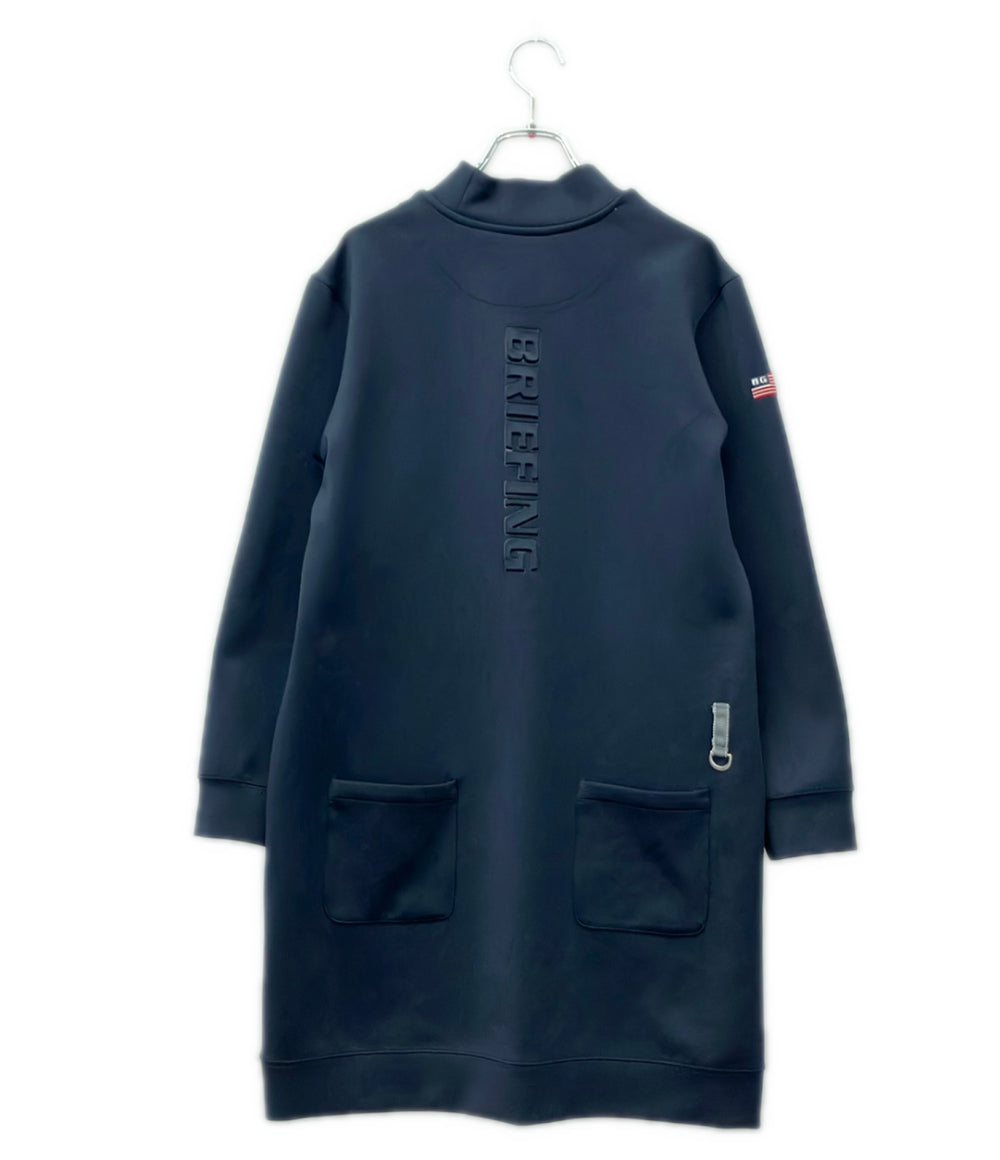 BRIEFING モックネック 長袖ワンピース レディース SIZE M ブリーフィング