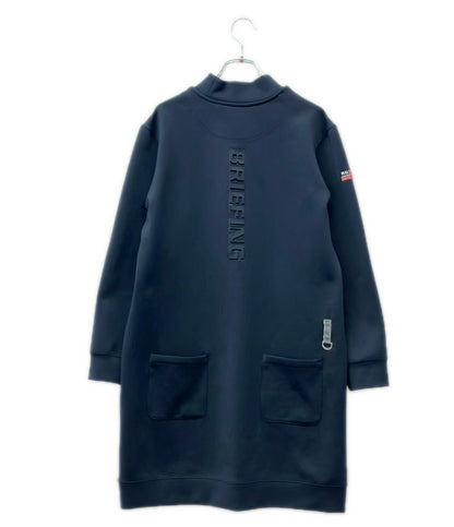 BRIEFING モックネック 長袖ワンピース レディース SIZE M ブリーフィング