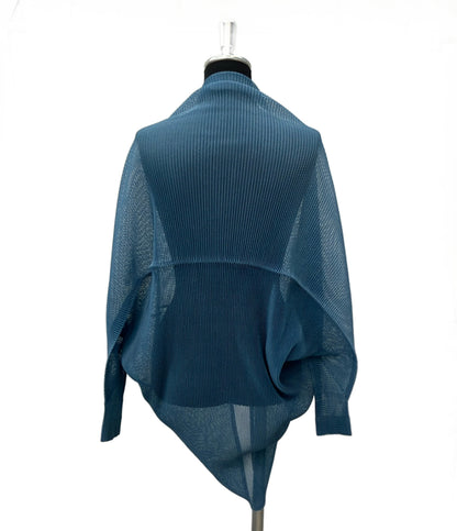 美品 PLEATS PLEASE 長袖カーディガン メッシュボレロ PP51-F0263 レディース プリーツプリーズ
