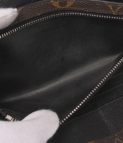 LOUIS VUITTON 三つ折り長財布 ポルトフォイユ ロン モノグラム マカサー M60168 メンズ ルイ・ヴィトン