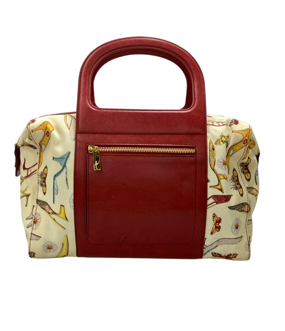 Salvatore Ferragamo ハンドバッグ ハイヒール柄 DY-21 B611 レディース サルヴァトーレフェラガモ
