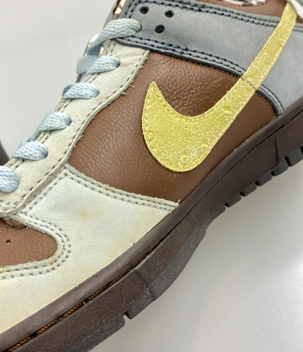 訳あり ナイキ ローカットスニーカー DUNK PREMIUM BISON BARELY BLUE 307696-231 メンズ SIZE 27.0 (L) NIKE