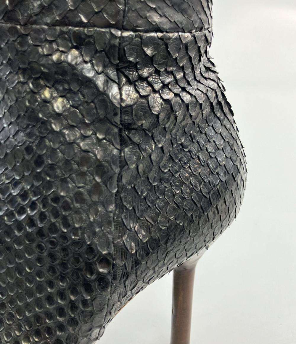 GUCCI ロングブーツ パイソン レディース SIZE 36 C (23cm) グッチ