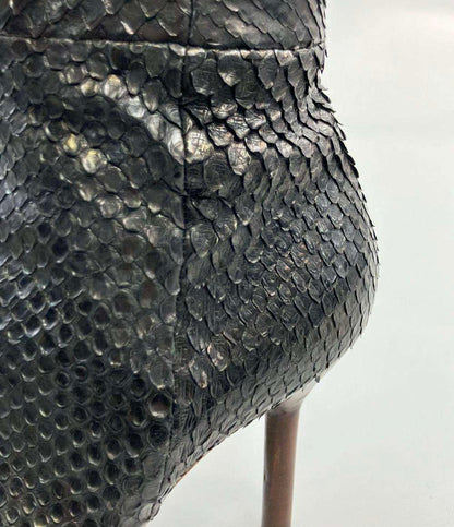 GUCCI ロングブーツ パイソン レディース SIZE 36 C (23cm) グッチ