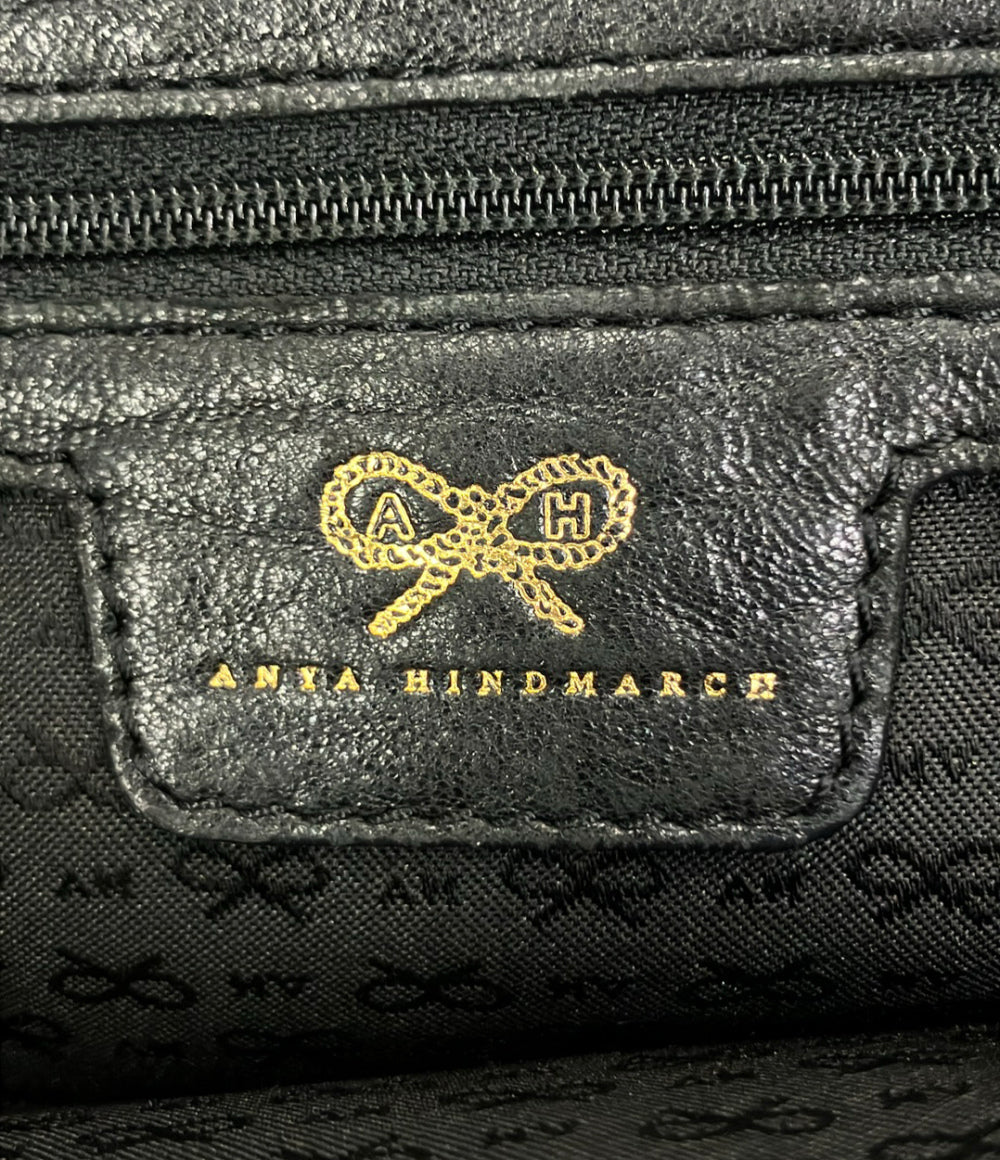 Anya Hindmarch ハンドバッグ ショルダーバッグ 2WAY スタッズ レザー レディース アニヤ・ハインドマーチ