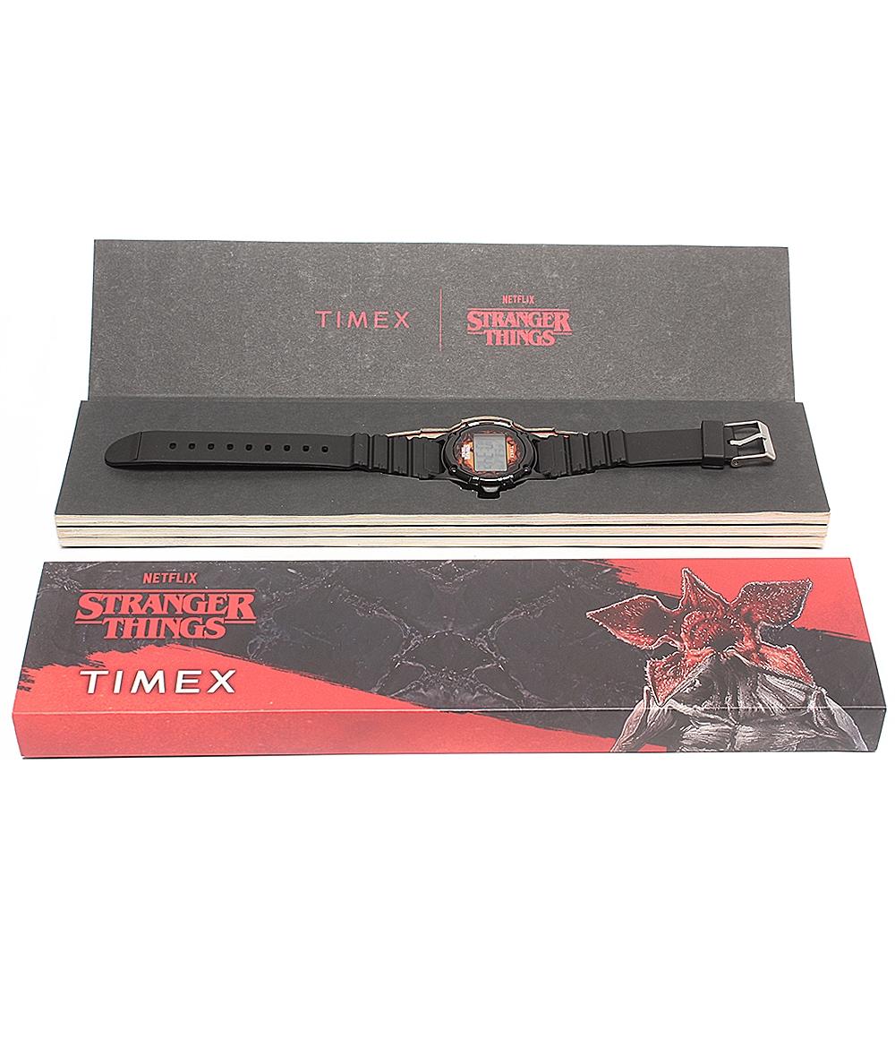 TIMEX 腕時計 ストレンジャーシングスコラボ アトランティス 100 クオーツ TW2V51000 メンズ タイメックス