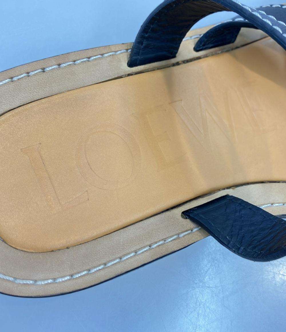 LOEWE ゲートサンダル フラット レディース SIZE 38 ロエベ – Rehello