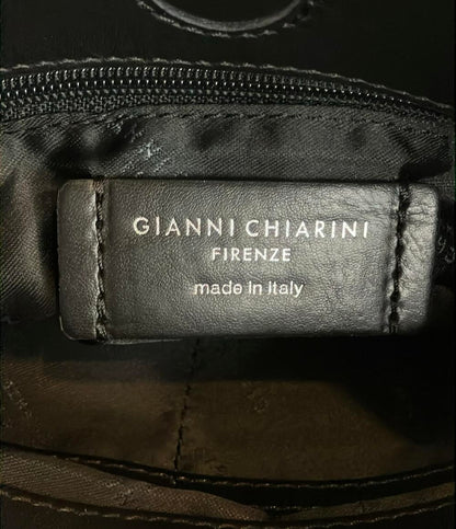 美品 GIANNI CHIARINI ショルダーバッグ 斜め掛け レオパード柄 レディース ジャンニキアリーニ