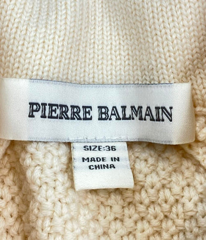 美品 ピエール・バルマン ニットベスト レディース SIZE 36 (S) PIERRE BALMAIN