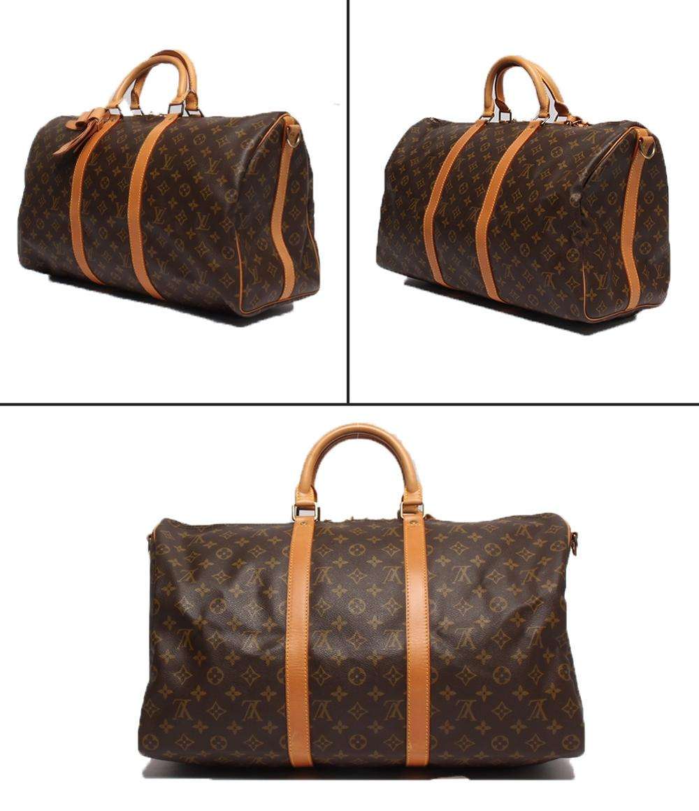 LOUIS VUITTON 2wayボストンバッグ ショルダーバッグ 斜め掛け モノグラム キーポルバンドリエール50 M41416 レディース メンズ ルイ・ヴィトン