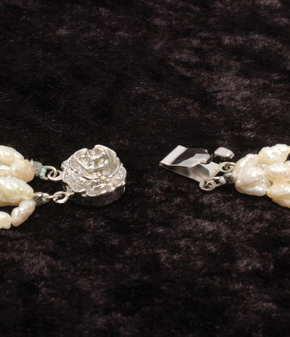 7連ネックレス SV 淡水パール レディース