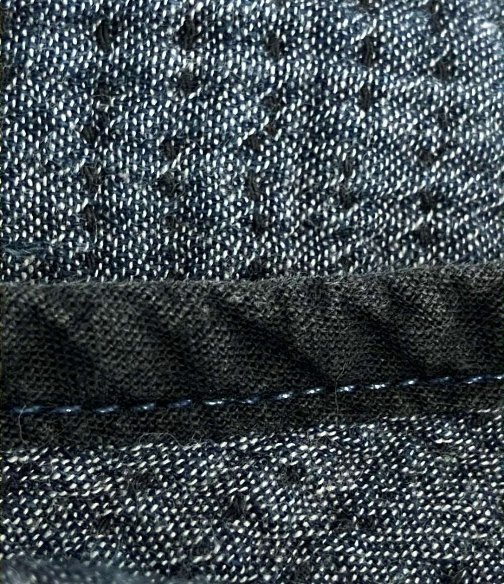PORTER CLASSIC 長袖 SASHIKO スーパーライト スウェットシャツ メンズ SIZE 1 ポータークラシック