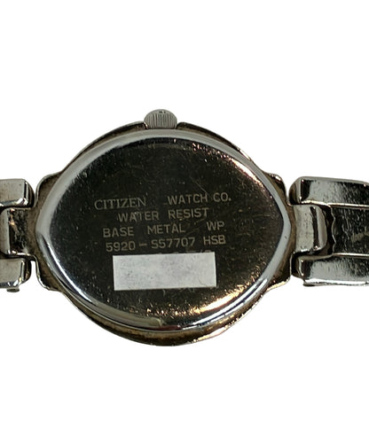 CITIZEN 腕時計 クオーツ シルバー 5920-S57707 レディース シチズン