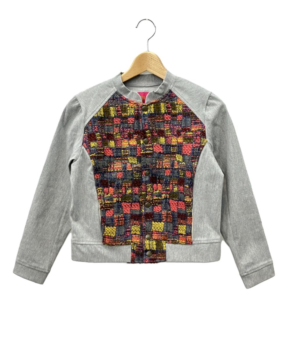 アリア ケント ノーカラージャケット レディース SIZE F (M) MALHIA KENT