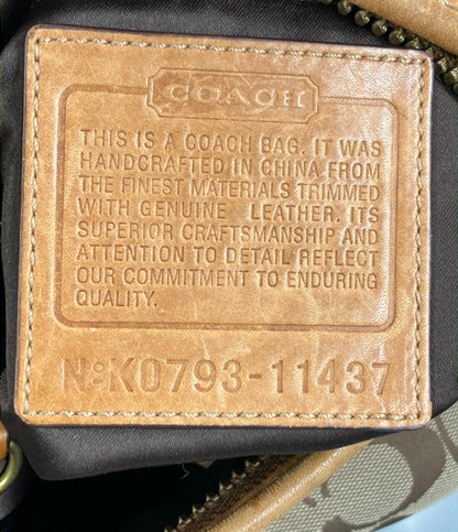 COACH ショルダーバッグ 斜め掛け シグネチャー 11437 レディース コーチ