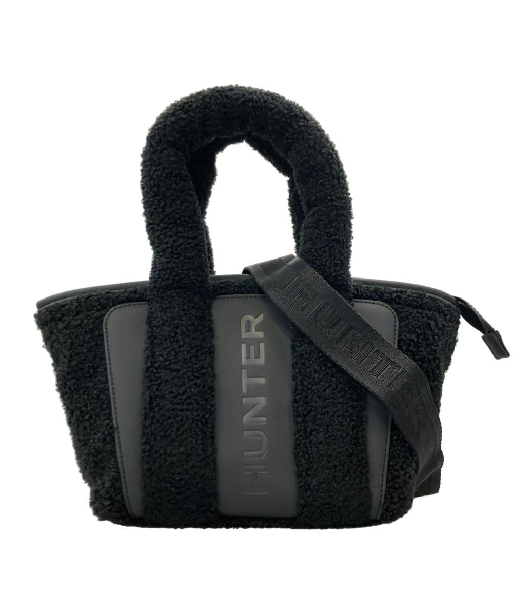 美品 HUNTER 2WAY ハンドバッグ トートバッグ ショルダーバッグ 斜め掛け ブレークミニトートバッグ レディース ハンター