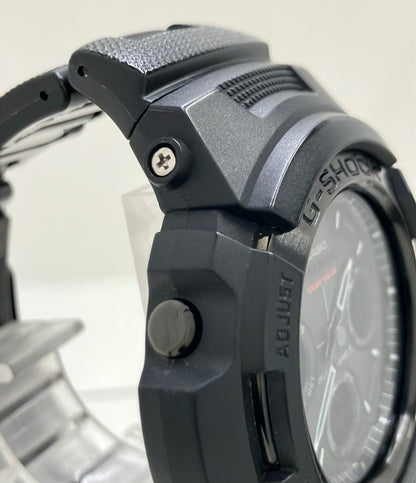 CASIO 腕時計 G-SHOCK ソーラー ブラック AWG-100BC メンズ カシオ
