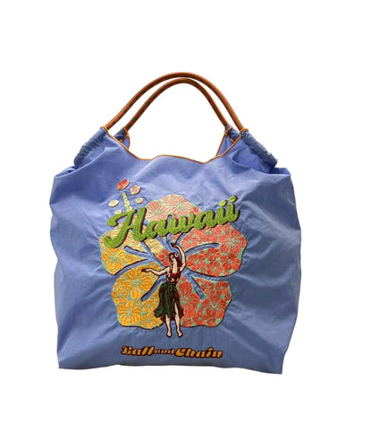 美品 Ball & Chain トートバッグ 花柄 HAWAII レディース ボール＆チェーン