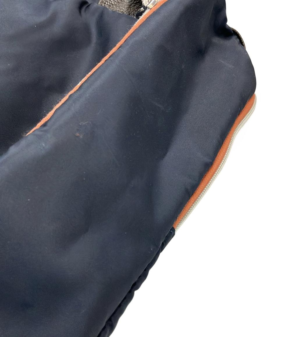 Orobianco リュック ハンドバッグ 2WAY ナイロン レザー メンズ オロビアンコ