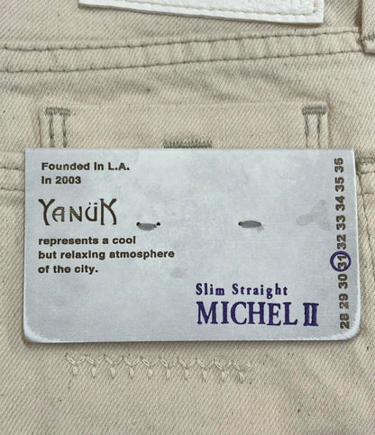 美品 ヤヌーク デニムパンツ レディース SIZE 31 (XL) YANUK