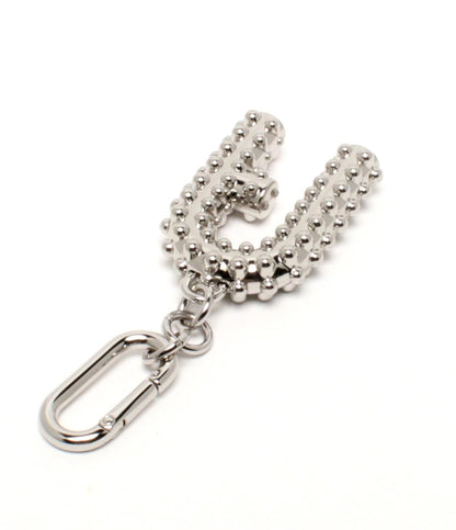 美品 Furla キーリング キーホルダー バッグチャーム メタル レディース フルラ