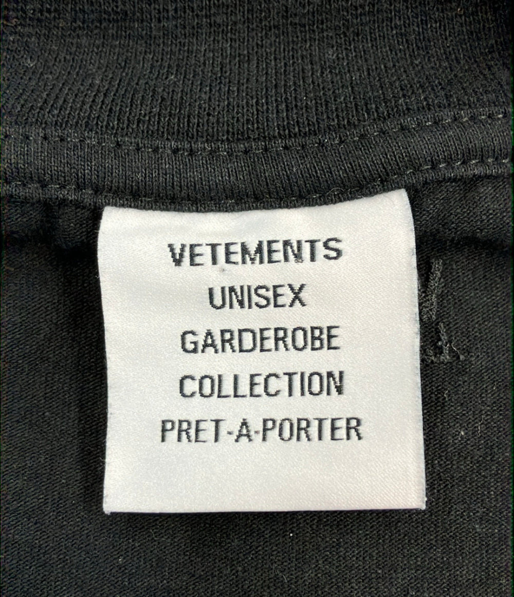 VETEMENTS リフレクターロゴ半袖Tシャツ UE51TR410B メンズ レディース SIZE M ヴェトモン