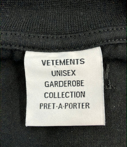 VETEMENTS リフレクターロゴ半袖Tシャツ UE51TR410B メンズ レディース SIZE M ヴェトモン