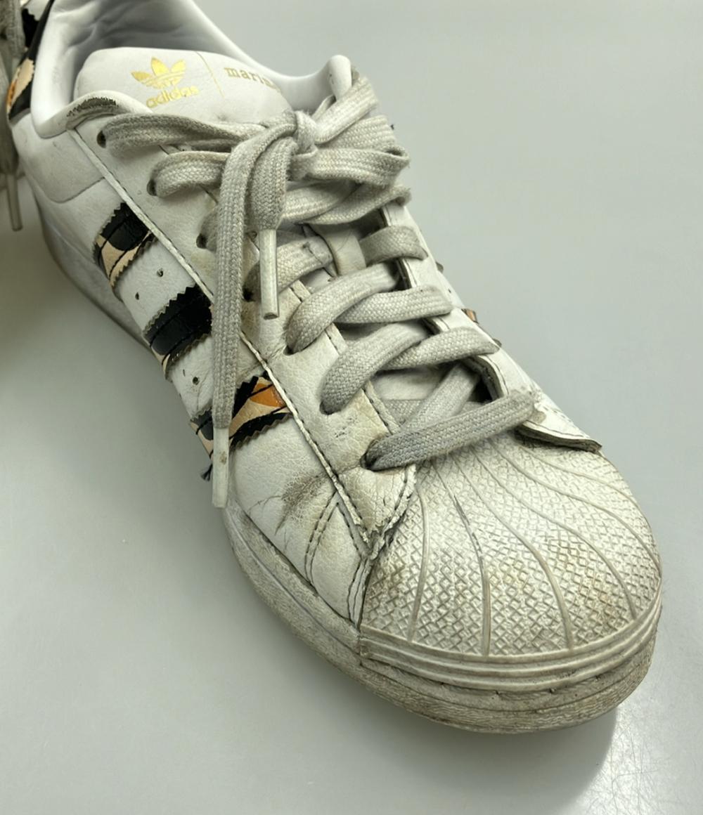 訳あり アディダス ローカットスニーカー ×marimekko H04076 レディース SIZE 25 (XL) adidas