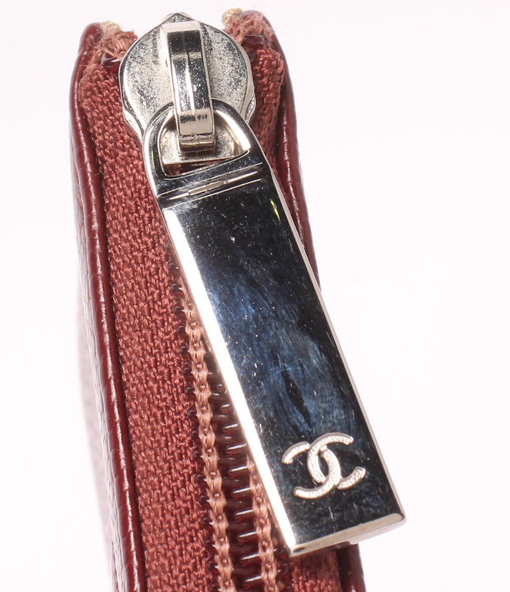 CHANEL コインケース キーリング付き 18番台 シルバー金具 レディース シャネル