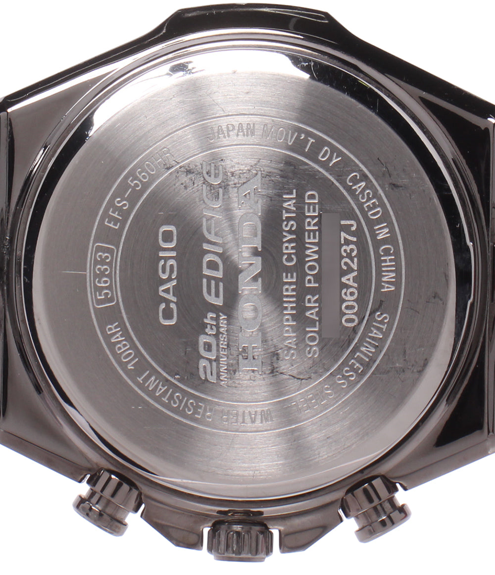 CASIO 腕時計 Honda Racing エディフィス EDIFICE ソーラー EFS-560HR メンズ カシオ