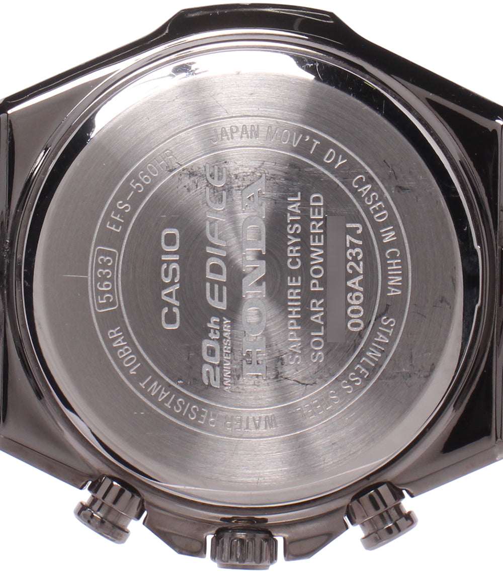 CASIO 腕時計 Honda Racing エディフィス EDIFICE ソーラー EFS-560HR メンズ カシオ