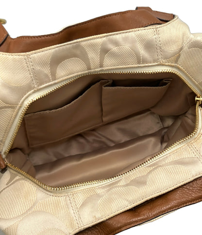 COACH トートバッグ ショルダーバッグ 肩掛け ラージシグネチャー F28904 レディース コーチ