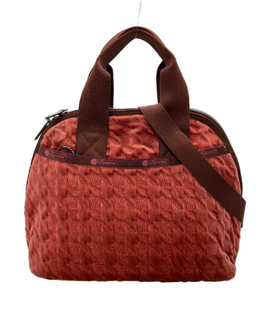 美品 LeSportsac 2way ハンドバッグ ショルダーバッグ 斜め掛け レディース レスポートサック