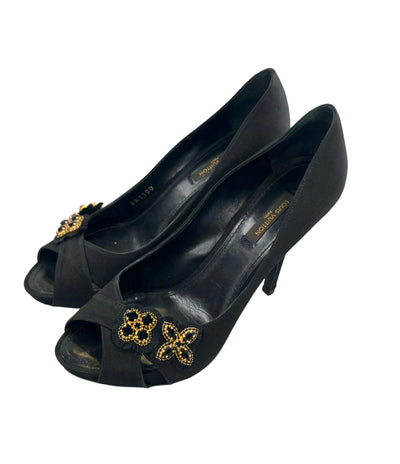 LOUIS VUITTON オープントゥパンプス レディース SIZE 36 1/2 (23.5cm) ルイ・ヴィトン