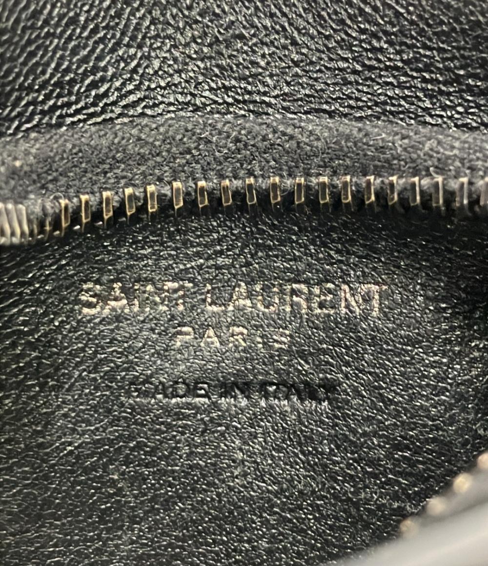 美品 SAINT LAURENT コインケース エナメル 777889 レディース サンローランパリ