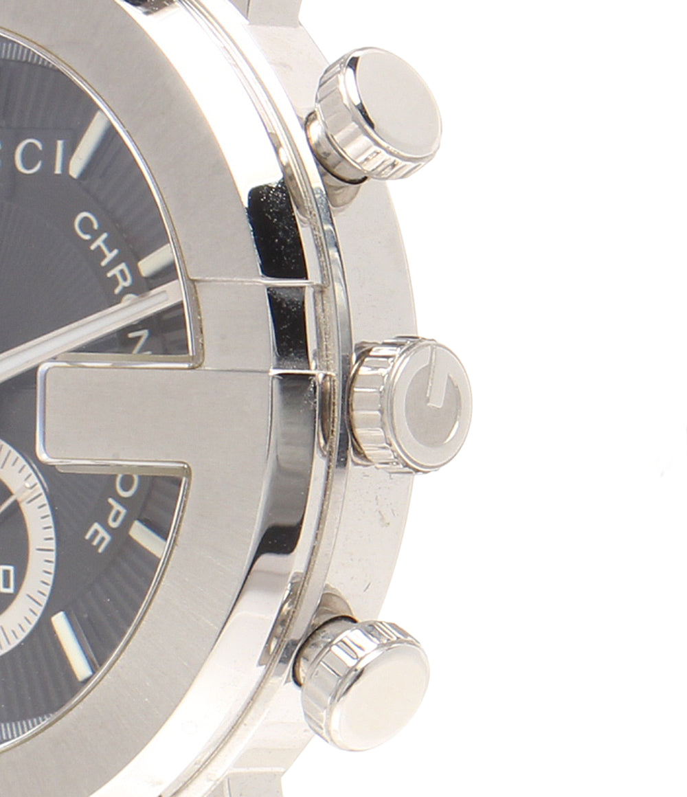 GUCCI Chronograph 腕時計 新品電池/稼働】グッチ GUCCI 101M クロノ
