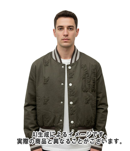 MASU ブルゾン 25ss SUMMER VARSITY JACKET スナップボタン メンズ SIZE 44 (S) エムエーエスユー