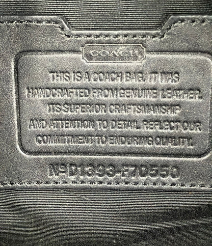 COACH ブリーフケース ショルダーバッグ ビジネスバッグ 2WAY 牛革 F70550 メンズ コーチ