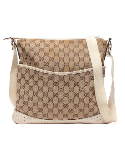 GUCCI ショルダーバッグ 斜め掛け GGキャンバス 145857 2123 メンズ レディース グッチ