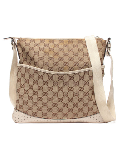 GUCCI ショルダーバッグ 斜め掛け GGキャンバス 145857 2123 メンズ レディース グッチ