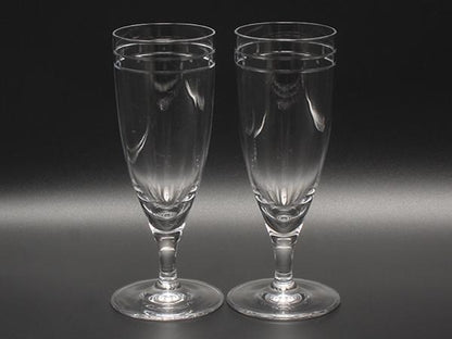 ティファニー グラス 2点セット ペア ビアグラス アトラス ピルスナー TIFFANY&Co.