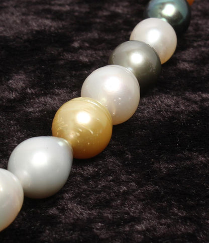 美品 ネックレス バロックパール 11.0-13.0mm レディース