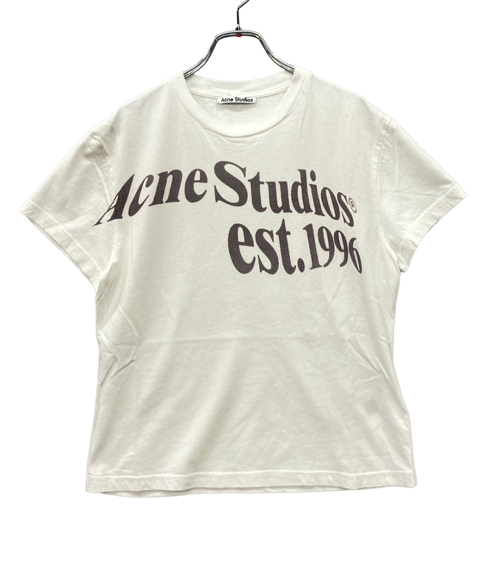 美品 Acne Studios 半袖プリントTシャツ FN-WN-TSHI000882 レディース SIZE L アクネ ストゥディオズ