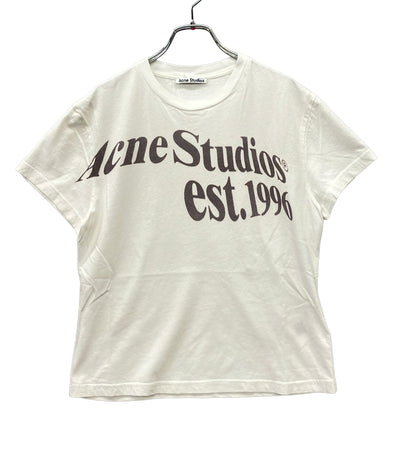 美品 Acne Studios 半袖プリントTシャツ FN-WN-TSHI000882 レディース SIZE L アクネ ストゥディオズ