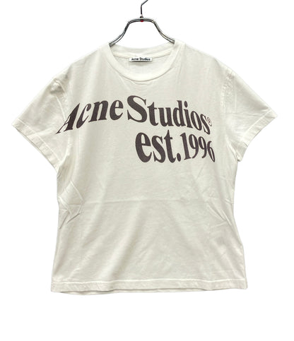 美品 Acne Studios 半袖プリントTシャツ FN-WN-TSHI000882 レディース SIZE L アクネ ストゥディオズ