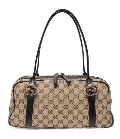 GUCCI ハンドバッグ ショルダーバッグ ミニボストンバッグ 肩掛け GGツインズ GGキャンバス 232958 レディース グッチ